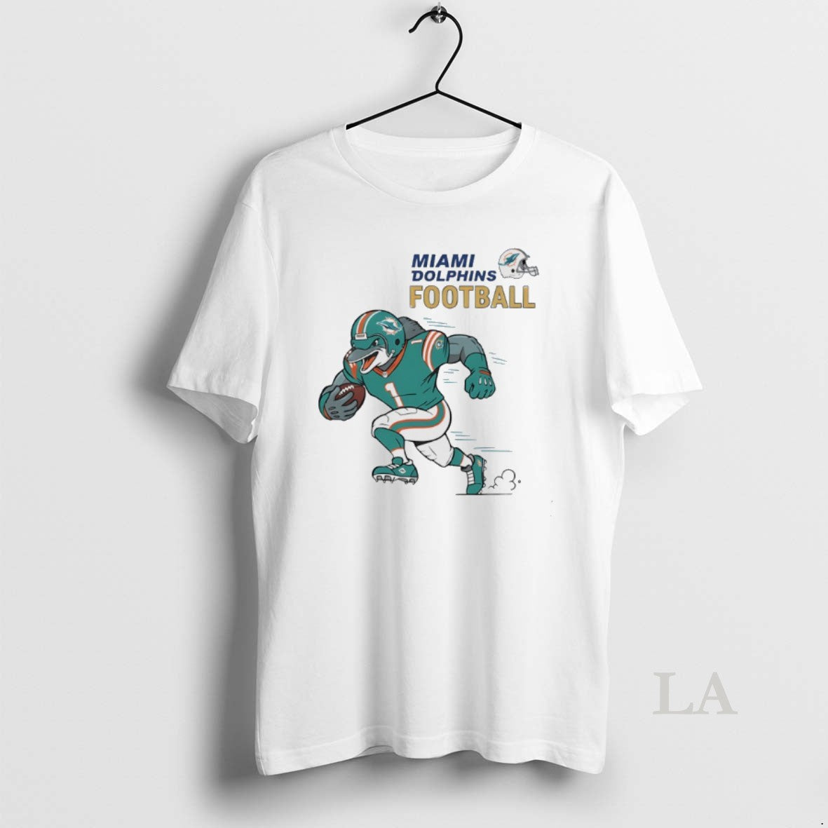 Original Miami Dolphins Football Aqua Rush Mascot Shirt Hoodie Sweatshirt | PurePodTees.com