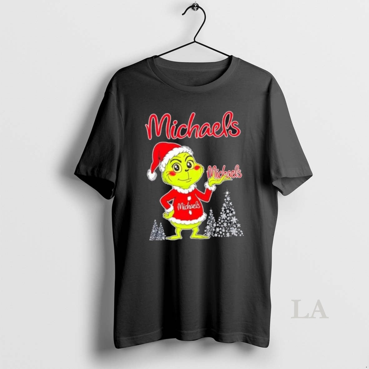 Original Michaels And Grinchmas Christmas Tree Shirt Hoodie Sweatshirt | PurePodTees.com