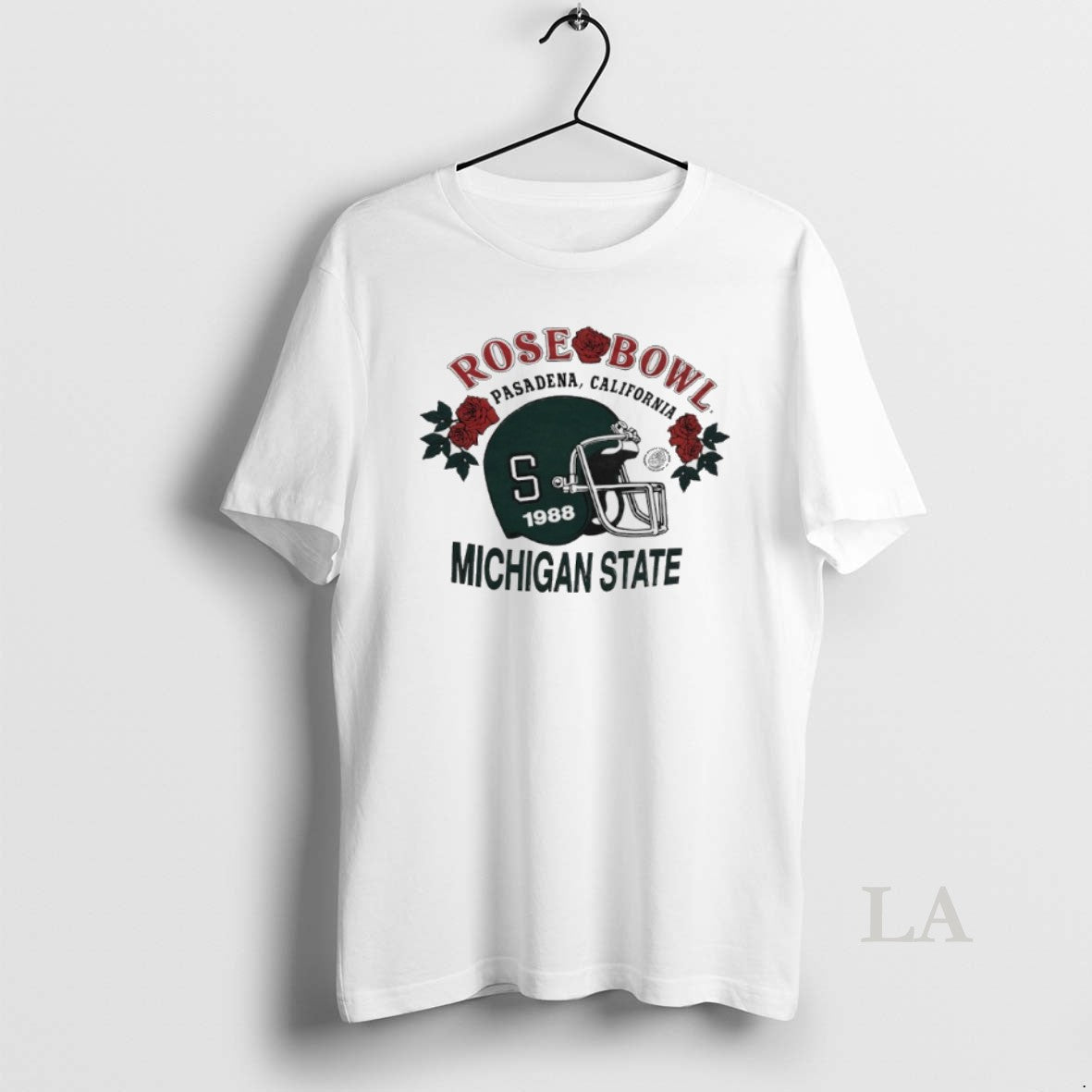 Original Michigan State 1988 Rose Bowl Football Helmet Shirt Hoodie Sweatshirt | PurePodTees.com