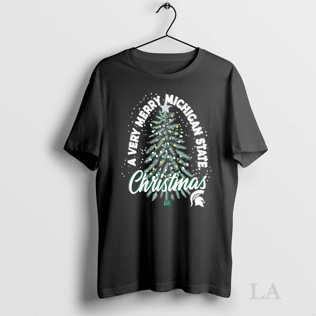 Original Michigan State Spartans A Very Merry Michigan State Christmas Shirt Hoodie Sweatshirt | PurePodTees.com