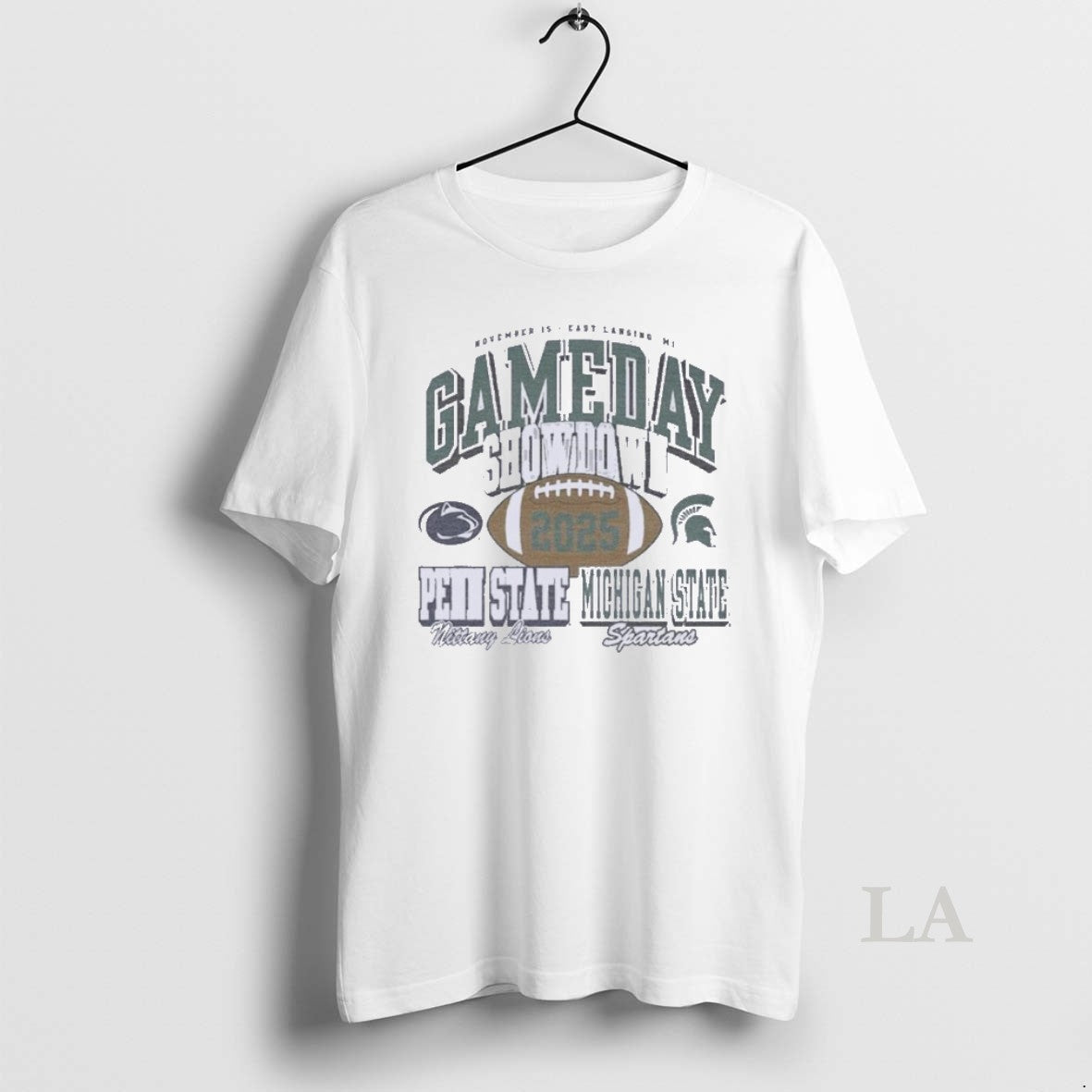 Original Michigan State Spartans Vs Penn State Nittany Lions 2025 Gameday Showdown Shirt Hoodie Sweatshirt | PurePodTees.com