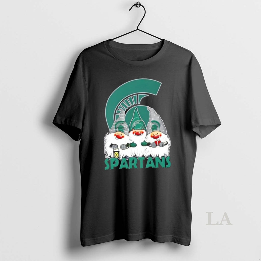Original Michigan State Spartans X Gnomes Xmas Christmas Shirt Hoodie Sweatshirt | PurePodTees.com