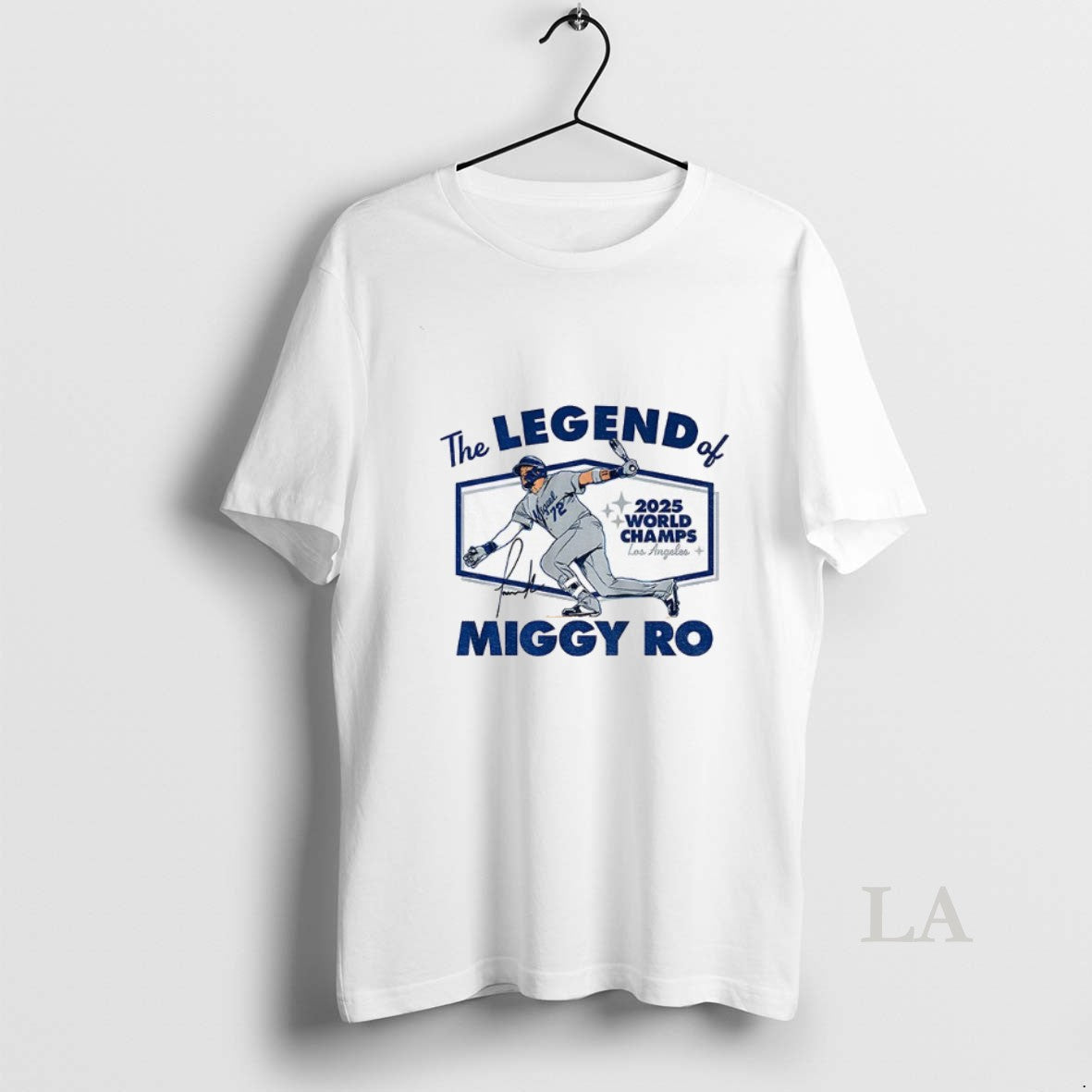 Original Miguel Rojas Los Angeles Dodgers The Legend Of Miggy Ro World Champs Series 2025 Shirt Hoodie Sweatshirt