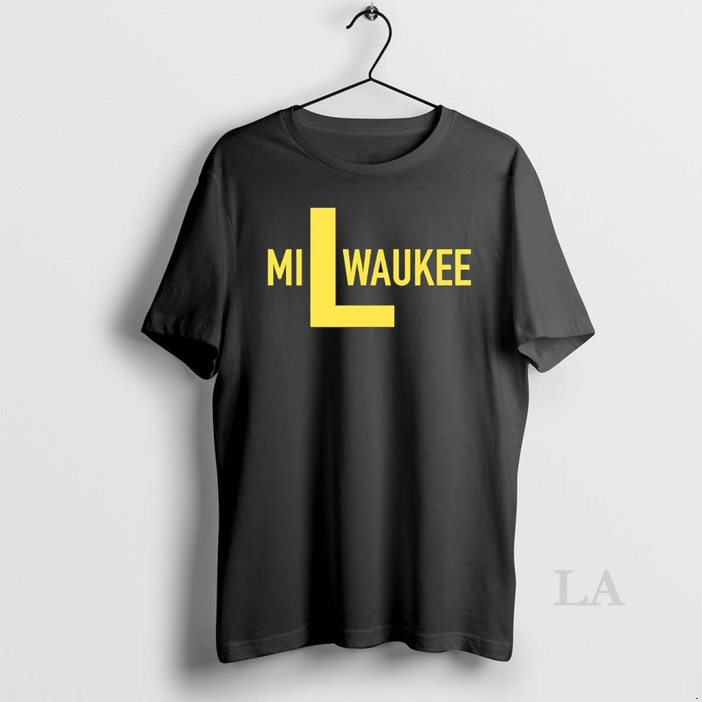 Original Milwaukee Brewers Celebrate With L Flag