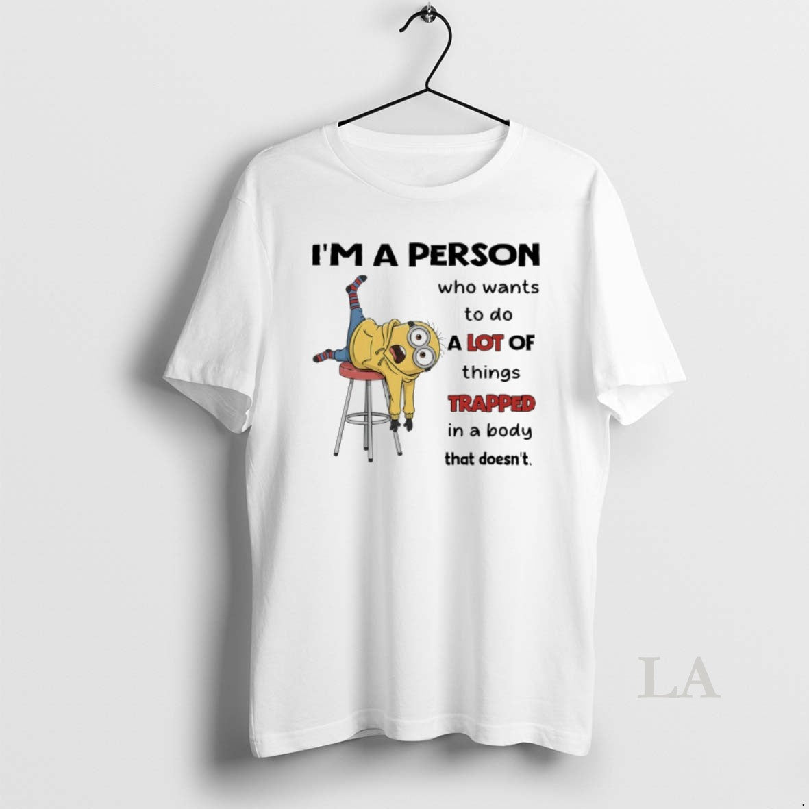 Original Minions Im A Person Who Wants To Do A Lot Of Things Trapped In Shirt Hoodie Sweatshirt | PurePodTees.com