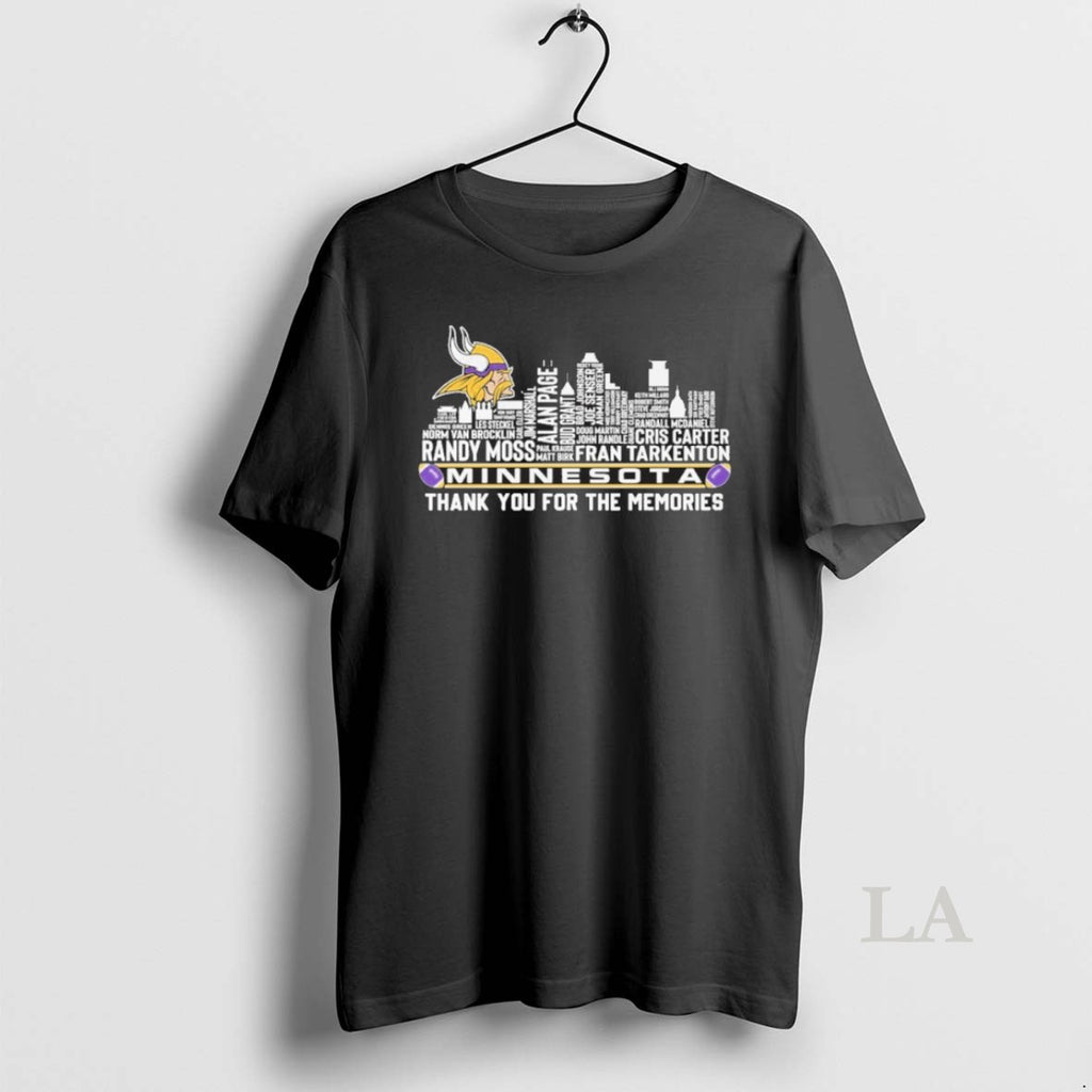 Original Minnesota Thank You For The Memories City Text Shirt Hoodie Sweatshirt | PurePodTees.com