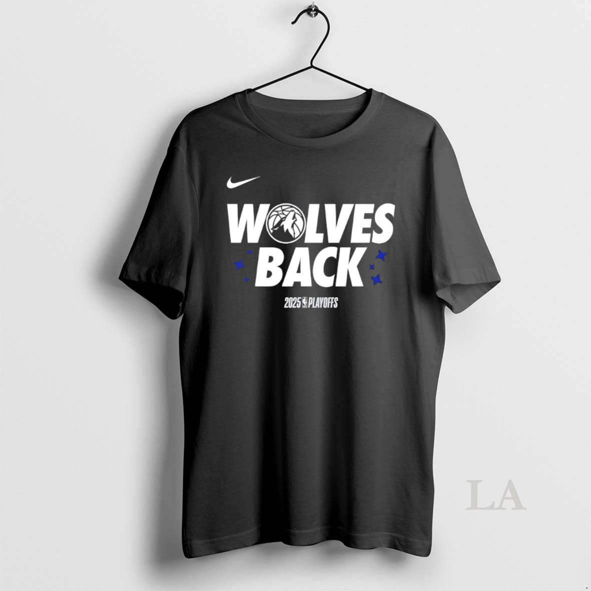 Original Minnesota Timberwolves Wolves Back 2025 Playoffs Shirt Hoodie Sweatshirt | PurePodTees.com