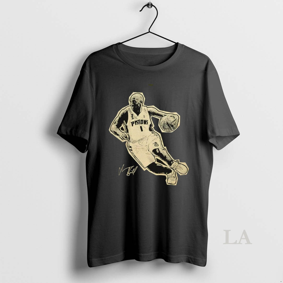 Original Mitchell And Ness Chauncey Billups Nba 2024 Hall Of Fame Two Sided Mugs And Shirt Hoodie Sweatshirt