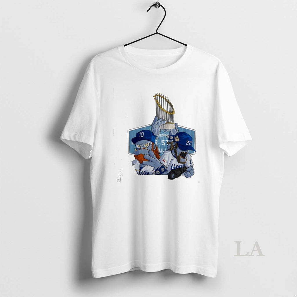 Original Monster Champs Los Angeles Dodgers 2025 World Series Shirt Hoodie Sweatshirt | PurePodTees.com