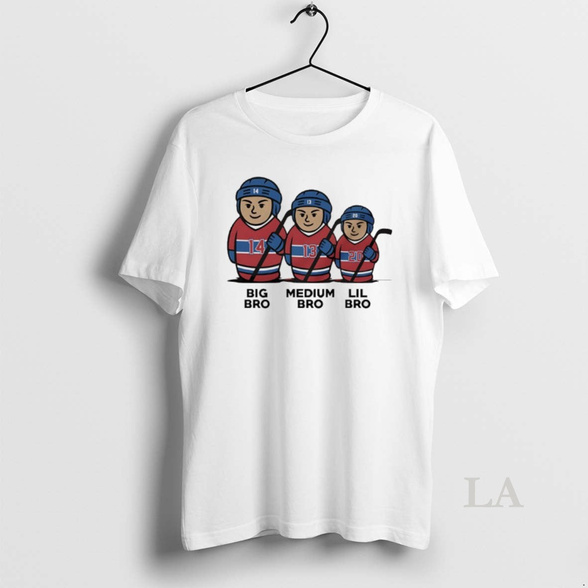 Original Montreal Canadiens 3 Bros Big Bro Medium Bro Lil Bro Shirt Hoodie Sweatshirt | PurePodTees.com