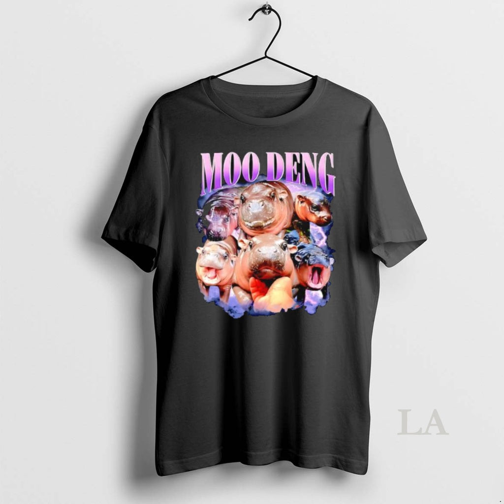Original Moo Deng Baby Pygmy Hippo Cute Zoo Shirt Hoodie Sweatshirt | PurePodTees.com