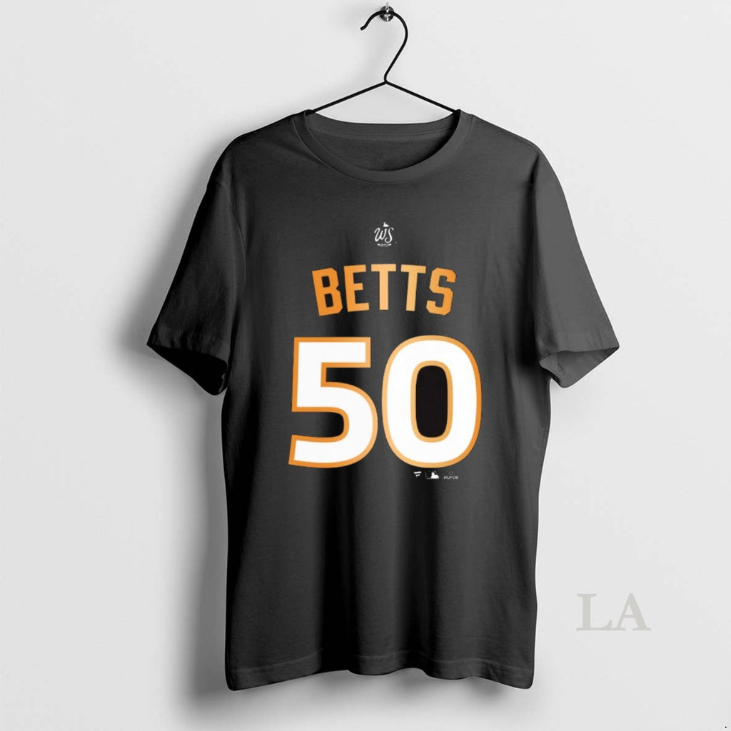 Original Mookie Betts Los Angeles Dodgers 2025 Mlb World Series Champions Number 50 Shirt Hoodie Sweatshirt | PurePodTees.com