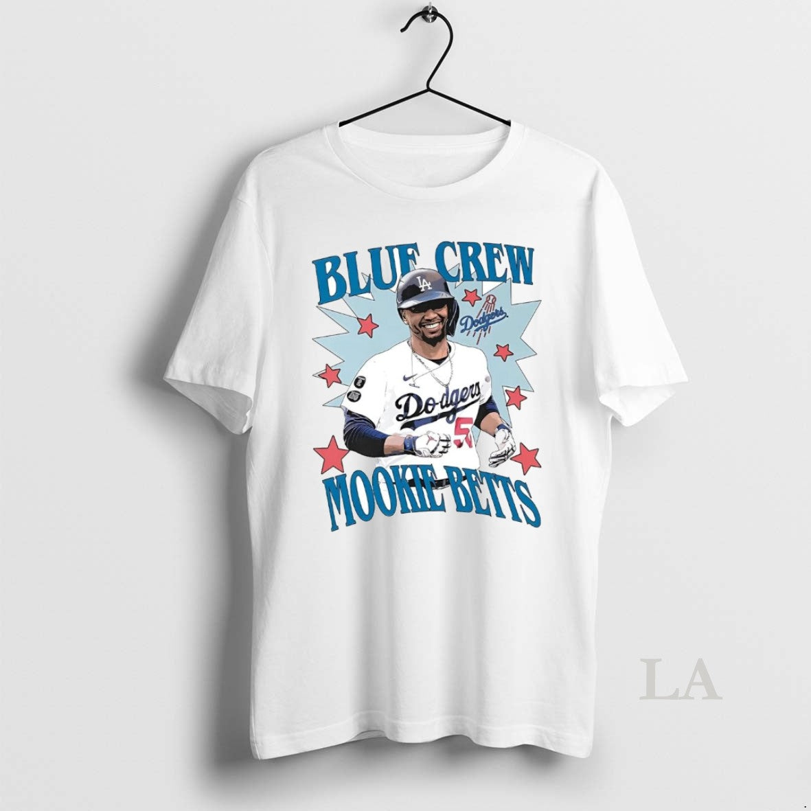 Original Mookie Betts Blue Crew Dodgers Shirt Hoodie Sweatshirt | PurePodTees.com