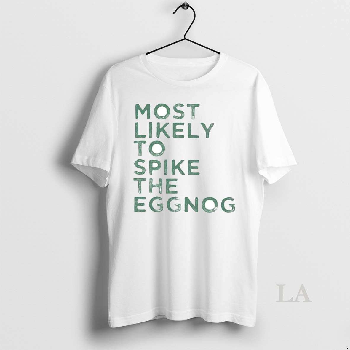 Original Most Likely To Spike The Eggnog Christmas Shirt Hoodie Sweatshirt | PurePodTees.com