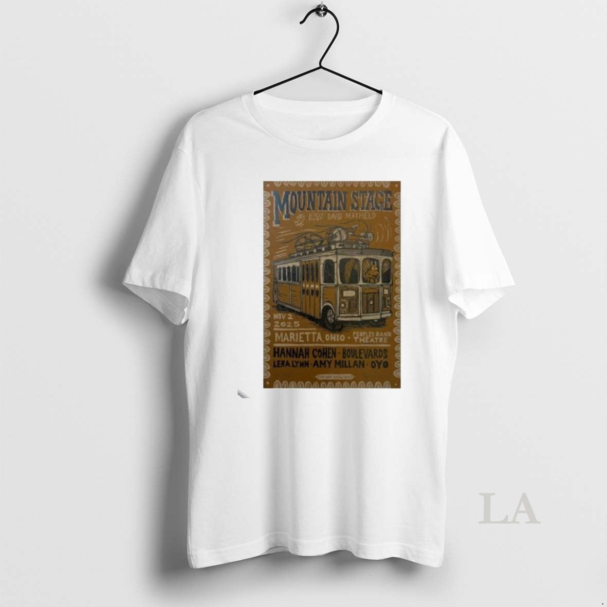 Original Mountain Stage Concert Marietta Oh Nov 2 2025 Shirt Hoodie Sweatshirt | PurePodTees.com