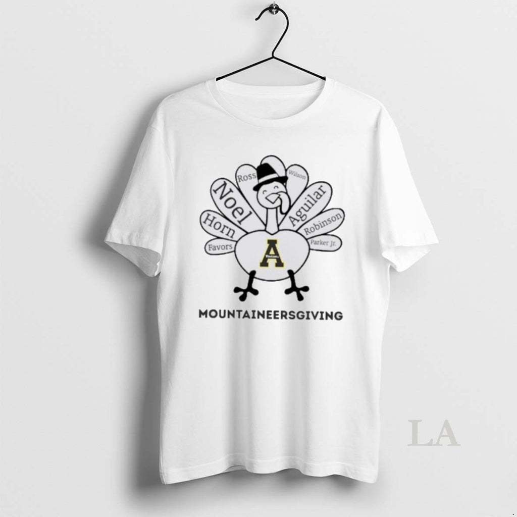 Original Mountaineersgiving Appalachian State Mountaineers X Thanksgiving Shirt Hoodie Sweatshirt | PurePodTees.com