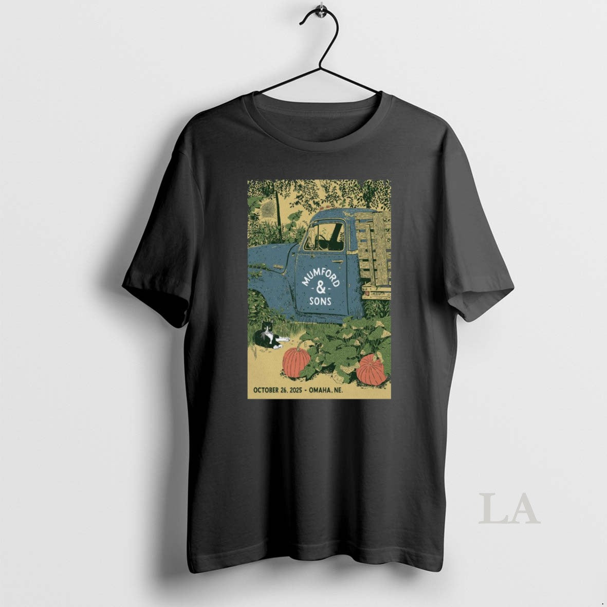 Original Mumford Sons Show Omaha Ne October 26 2025 Shirt Hoodie Sweatshirt | PurePodTees.com