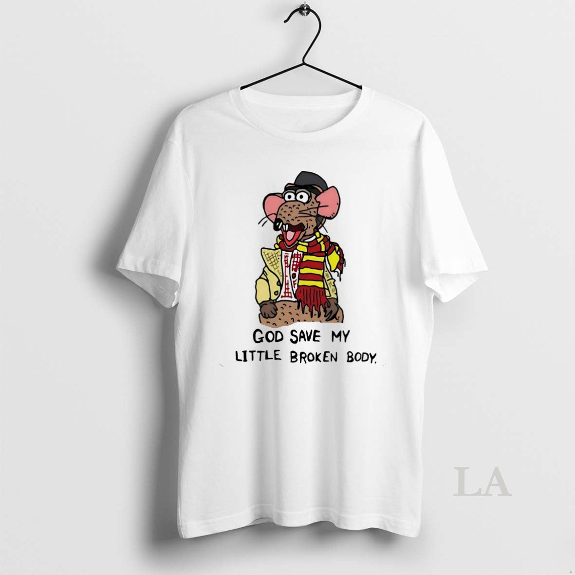 Original Muppet Christmas Carol Rizzos Little Broken Body White Shirt Hoodie Sweatshirt | PurePodTees.com