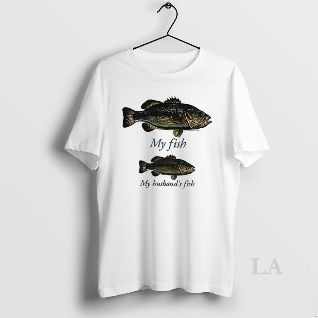 Original My Fish My Husbands Fish Shirt Hoodie Sweatshirt | PurePodTees.com