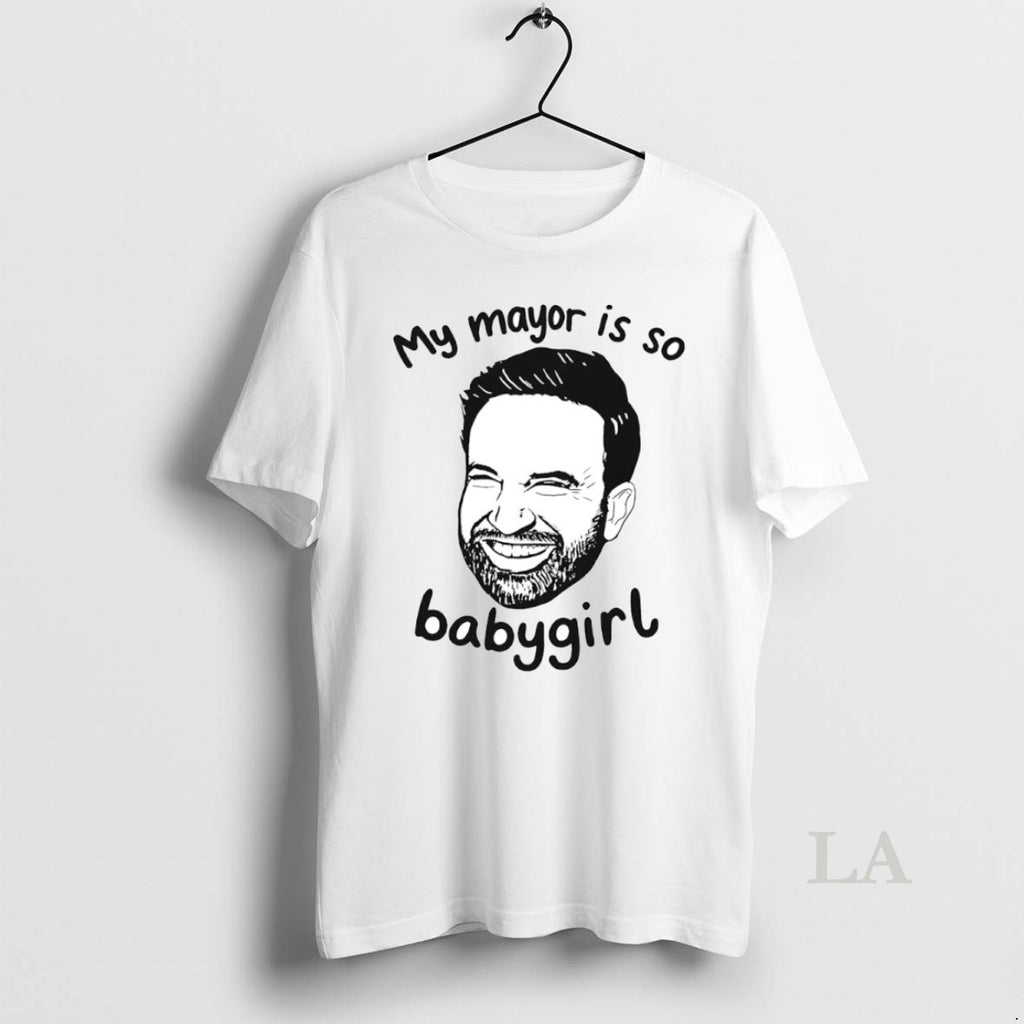 Original My Mayor Is So Babygirl Circle Shirt Hoodie Sweatshirt | PurePodTees.com