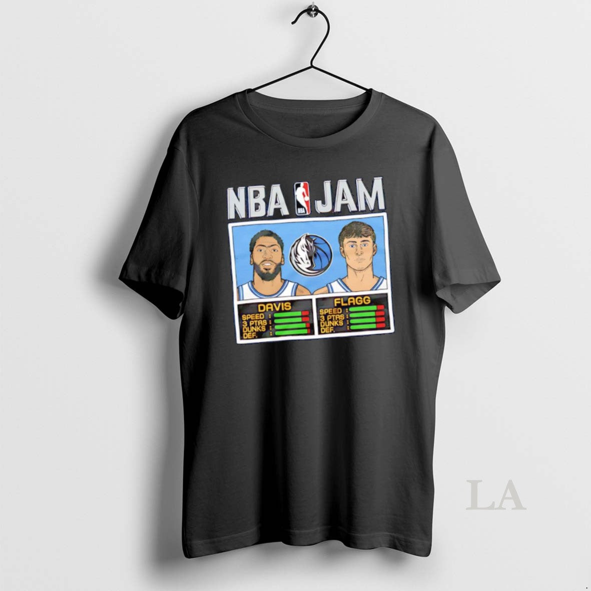 Original Nba Jam Anthony Davis And Cooper Flagg Dallas Mavericks Graphic Shirt Hoodie Sweatshirt | PurePodTees.com
