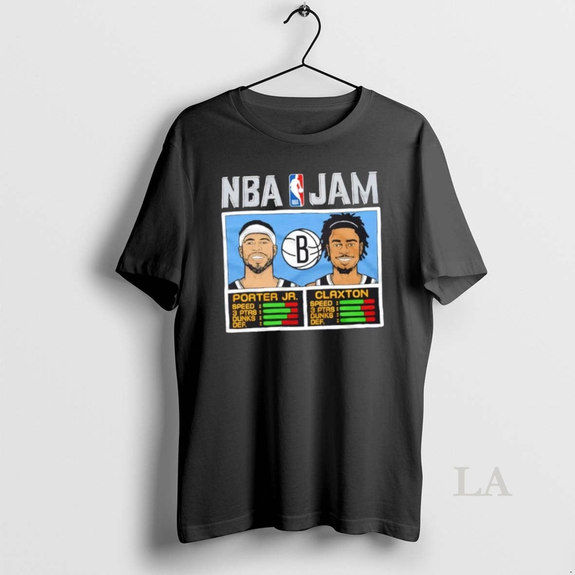 Original Nba Jam Brooklyn Nets Porter Jr Shirt Hoodie Sweatshirt | PurePodTees.com