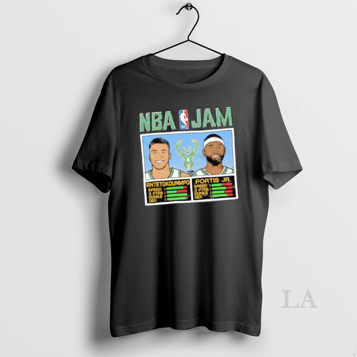 Original Nba Jam Giannis Antetokounmpo And Bobby Portis Jr Shirt Hoodie Sweatshirt | PurePodTees.com