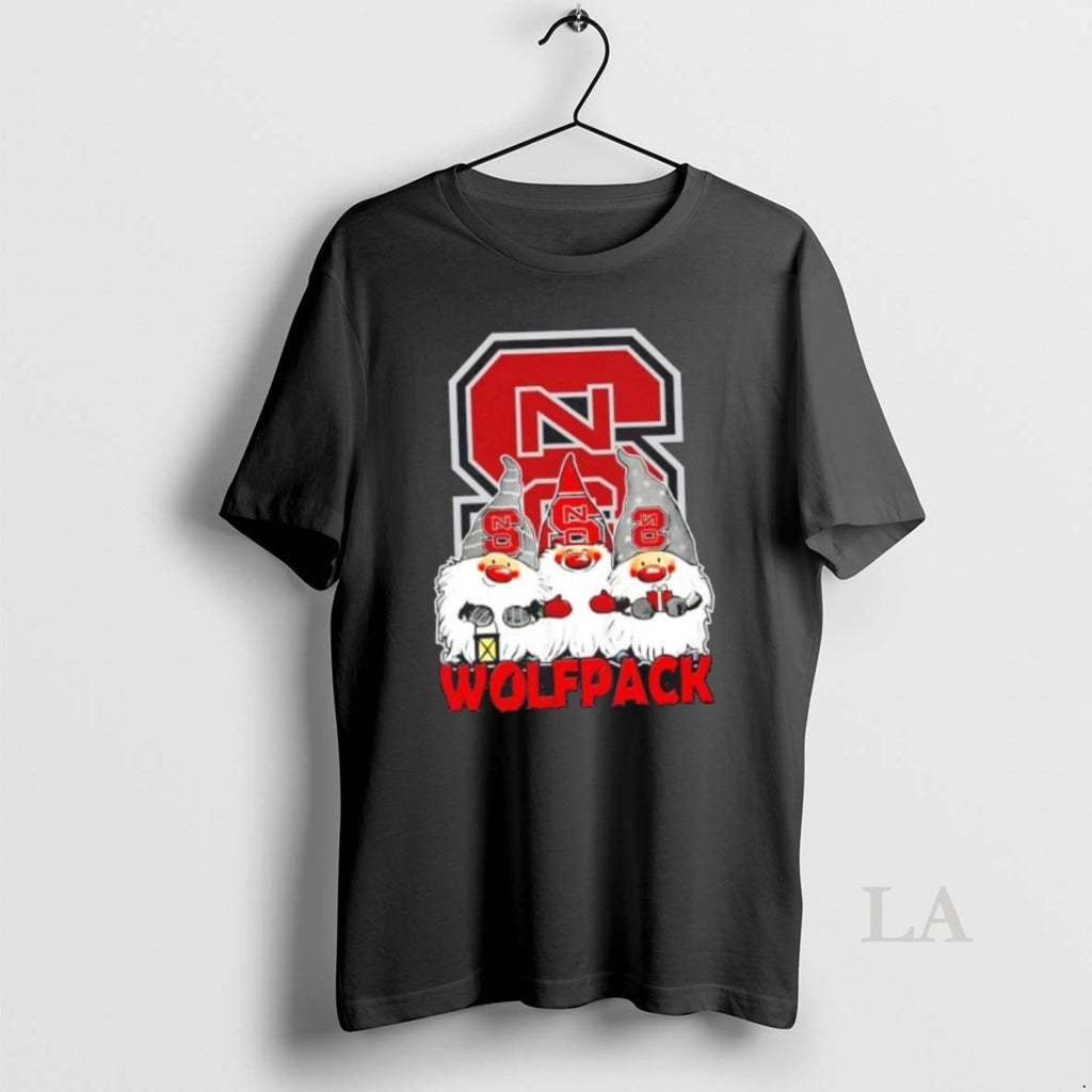 Original Nc State Wolfpack X Gnomes Xmas Christmas Shirt Hoodie Sweatshirt | PurePodTees.com