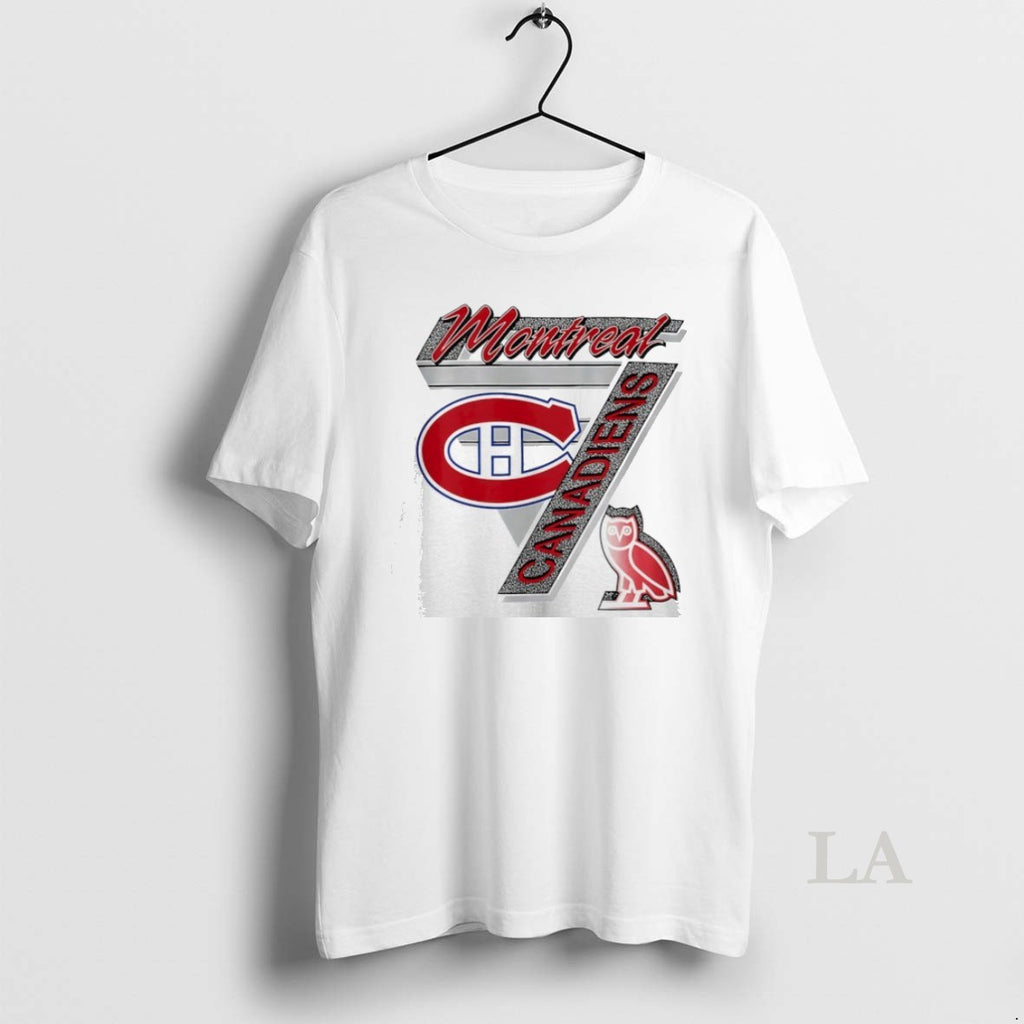 Original Nhl Montreal Canadiens Hockey X Ovo Logo Shirt Hoodie Sweatshirt | PurePodTees.com