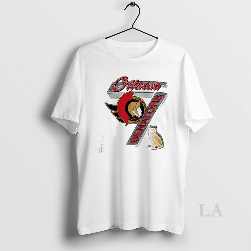 Original Nhl Ottawa Senators Hockey X Ovo Logo Shirt Hoodie Sweatshirt | PurePodTees.com