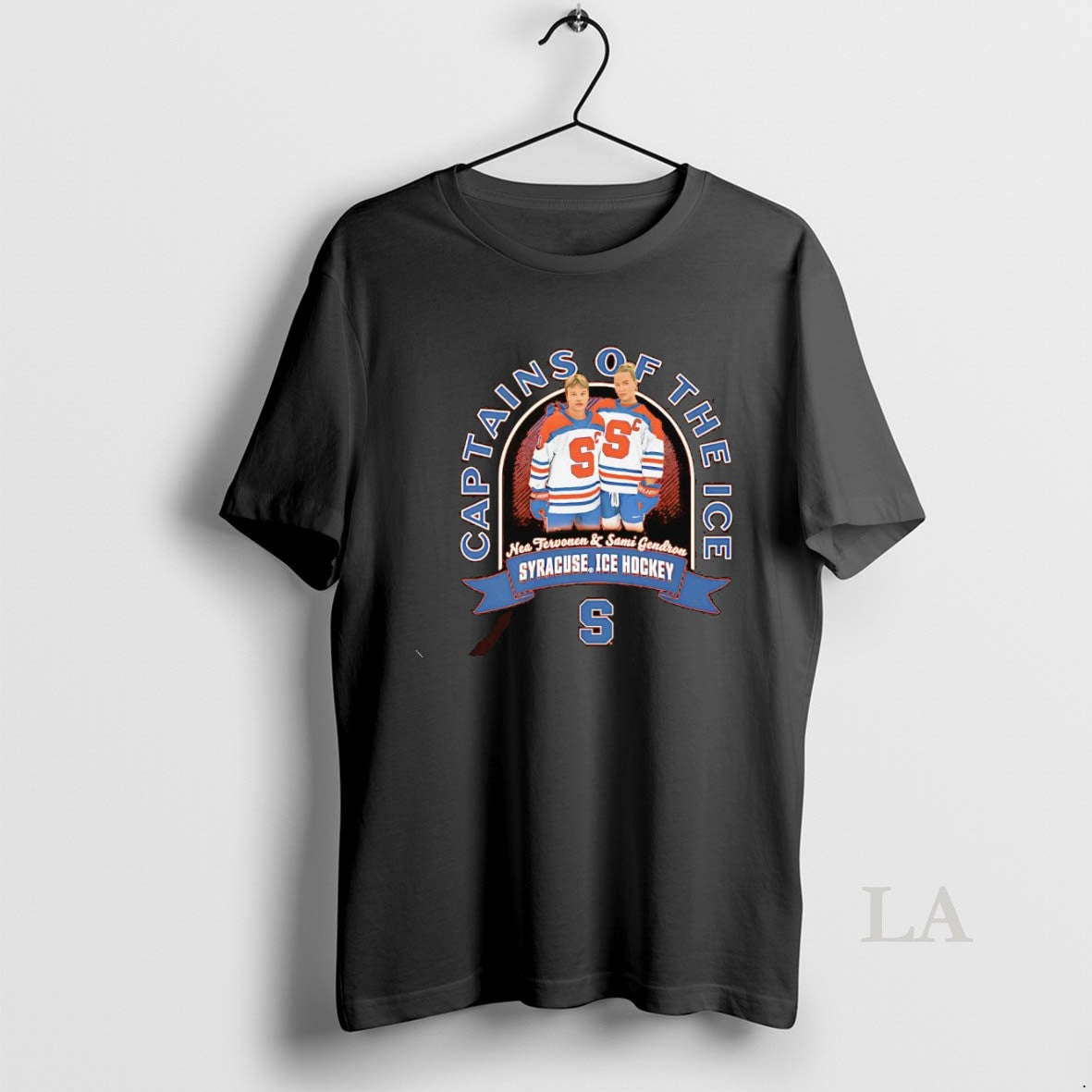 Original Nea Tervonen And Sami Gendron Captains Of The Ice Syracuse Orange Shirt Hoodie Sweatshirt | PurePodTees.com