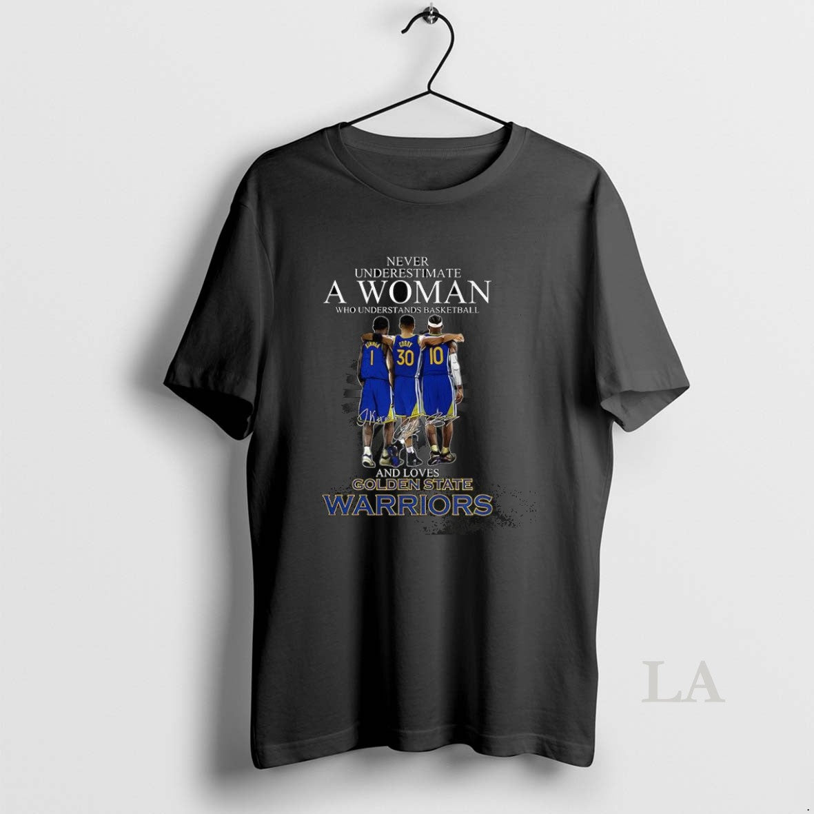 Original Never Underestimate A Woman Who Loves Golden State Warriors Signature Shirt Hoodie Sweatshirt | PurePodTees.com