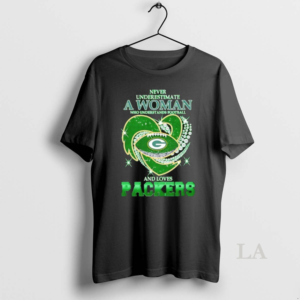 Original Never Underestimate A Woman Who Understands Football And Loves Green Bay Packers Football Heart Shirt Hoodie...