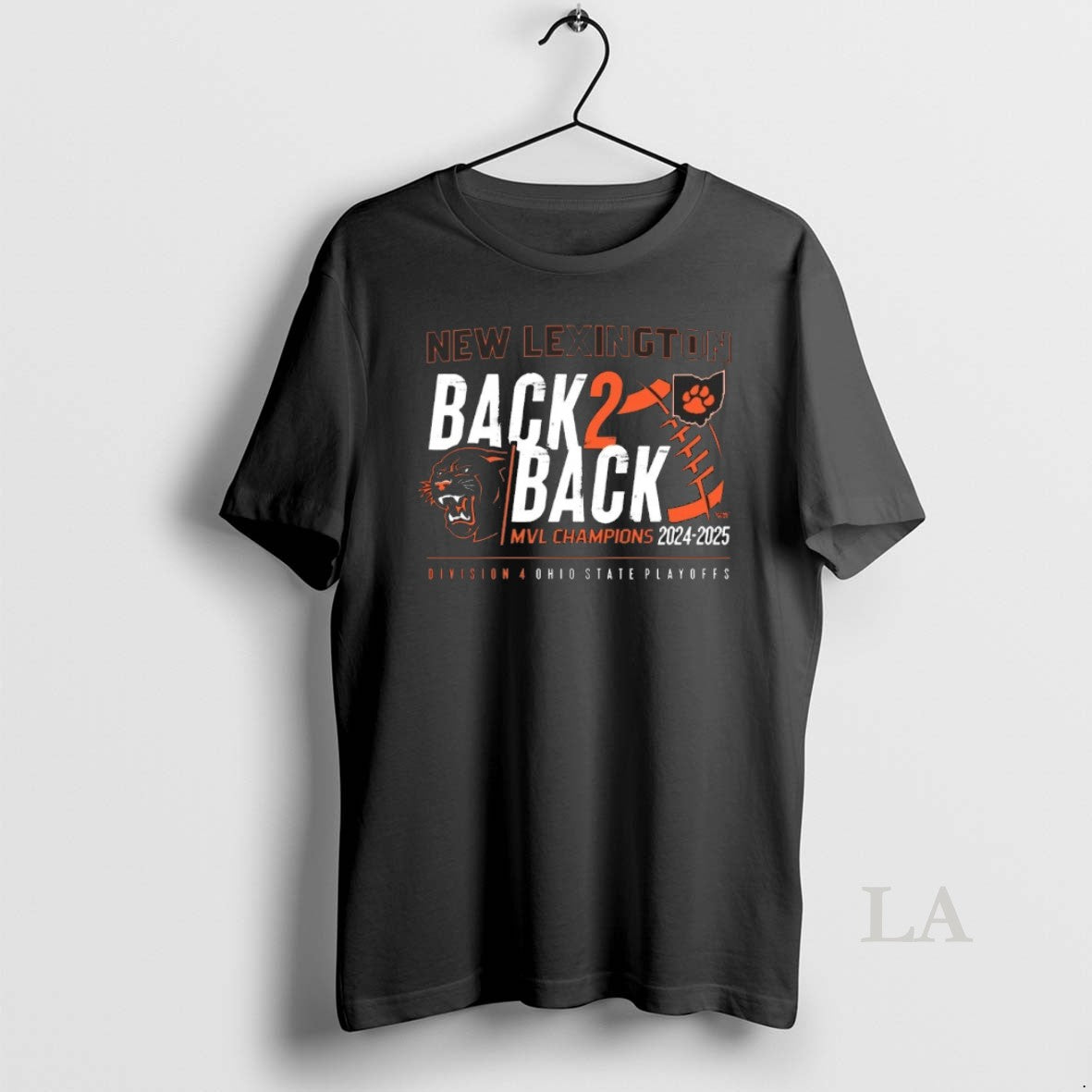 Original New Lexington Football Back 2 Back Mvl Champions 2024 2025 Division 4 Ohio State Shirt Hoodie Sweatshirt