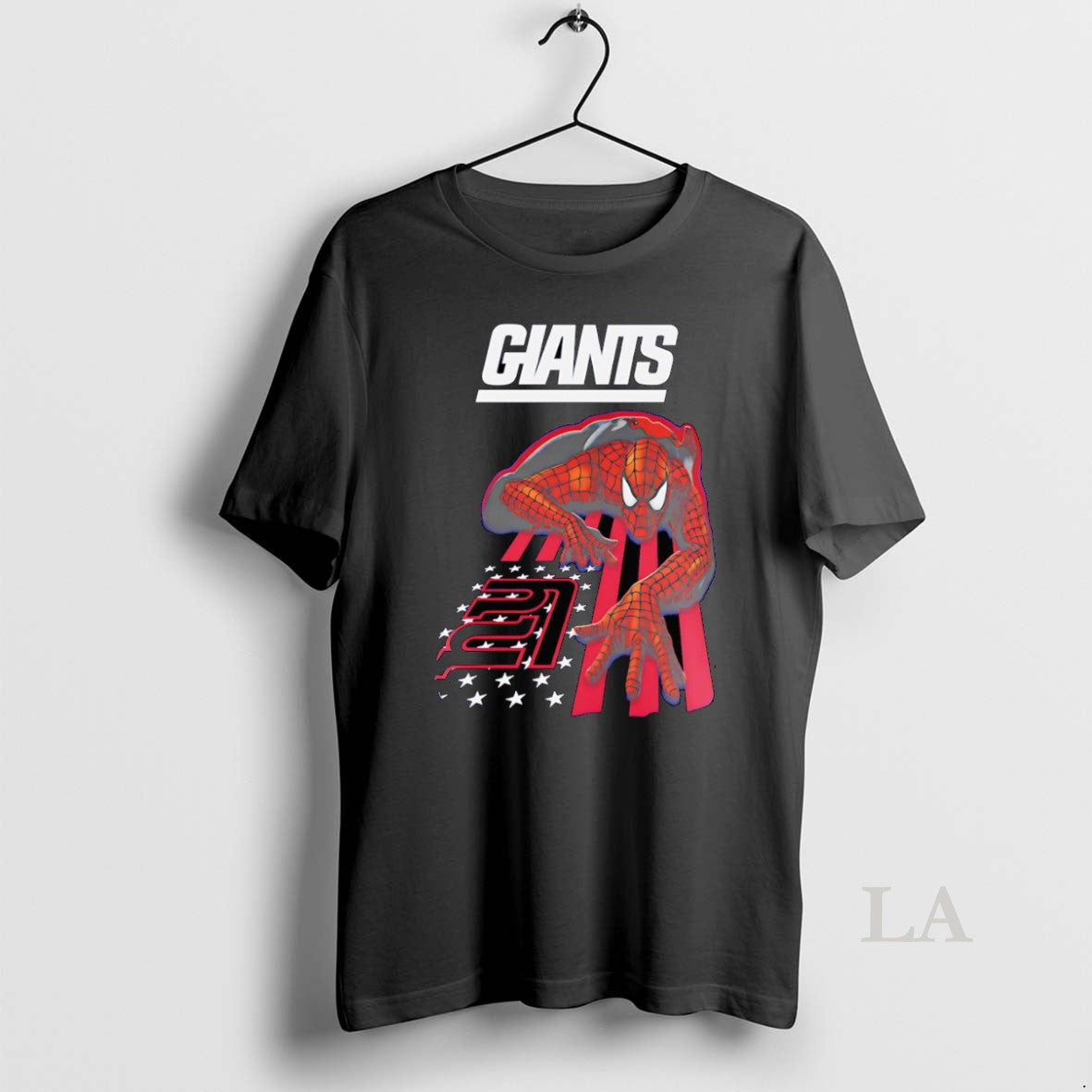 Original New York Giants Spiderman America Flag Shirt Hoodie Sweatshirt | PurePodTees.com