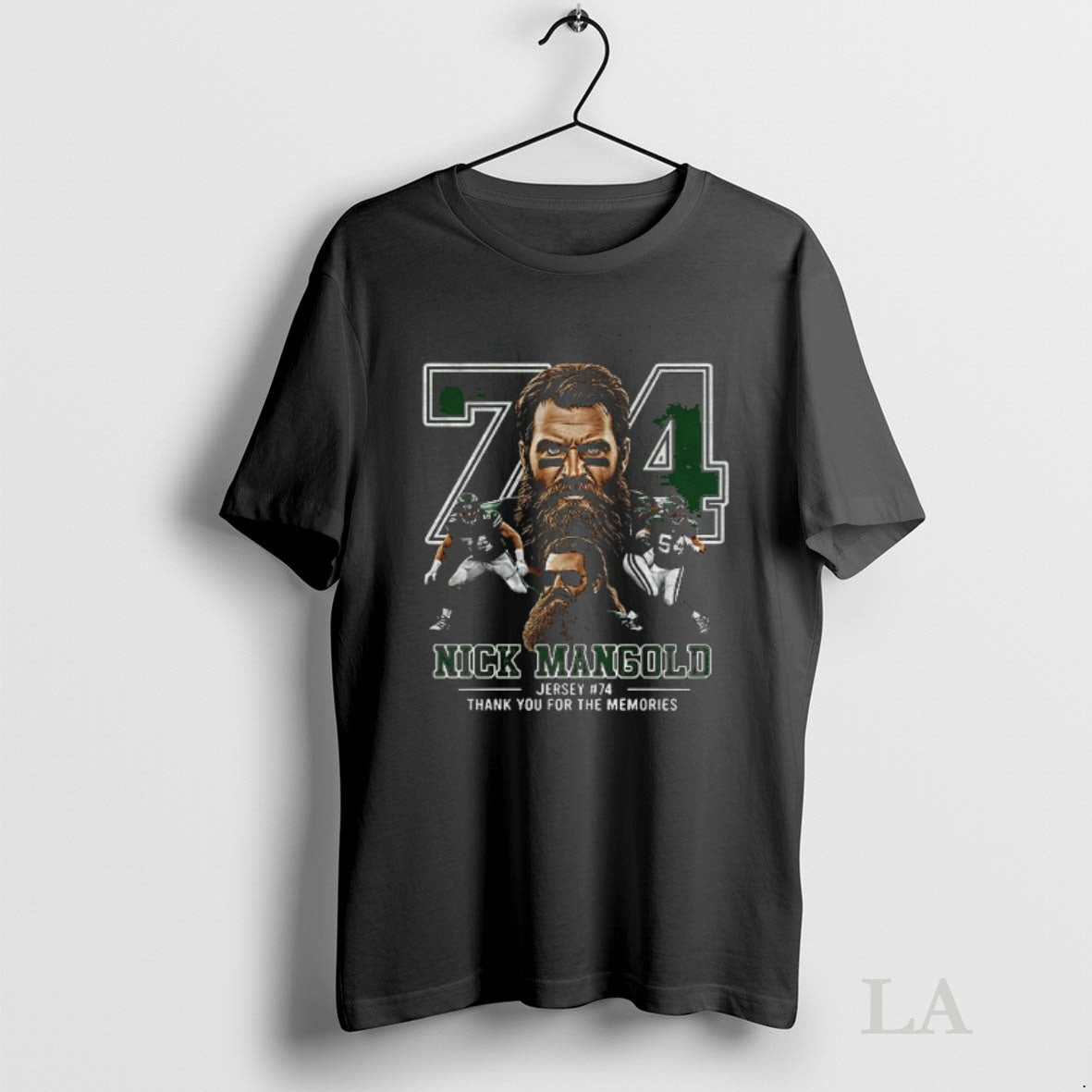 Original New York Jets 74 Nick Mangold Thank You For The Memories Shirt Hoodie Sweatshirt | PurePodTees.com