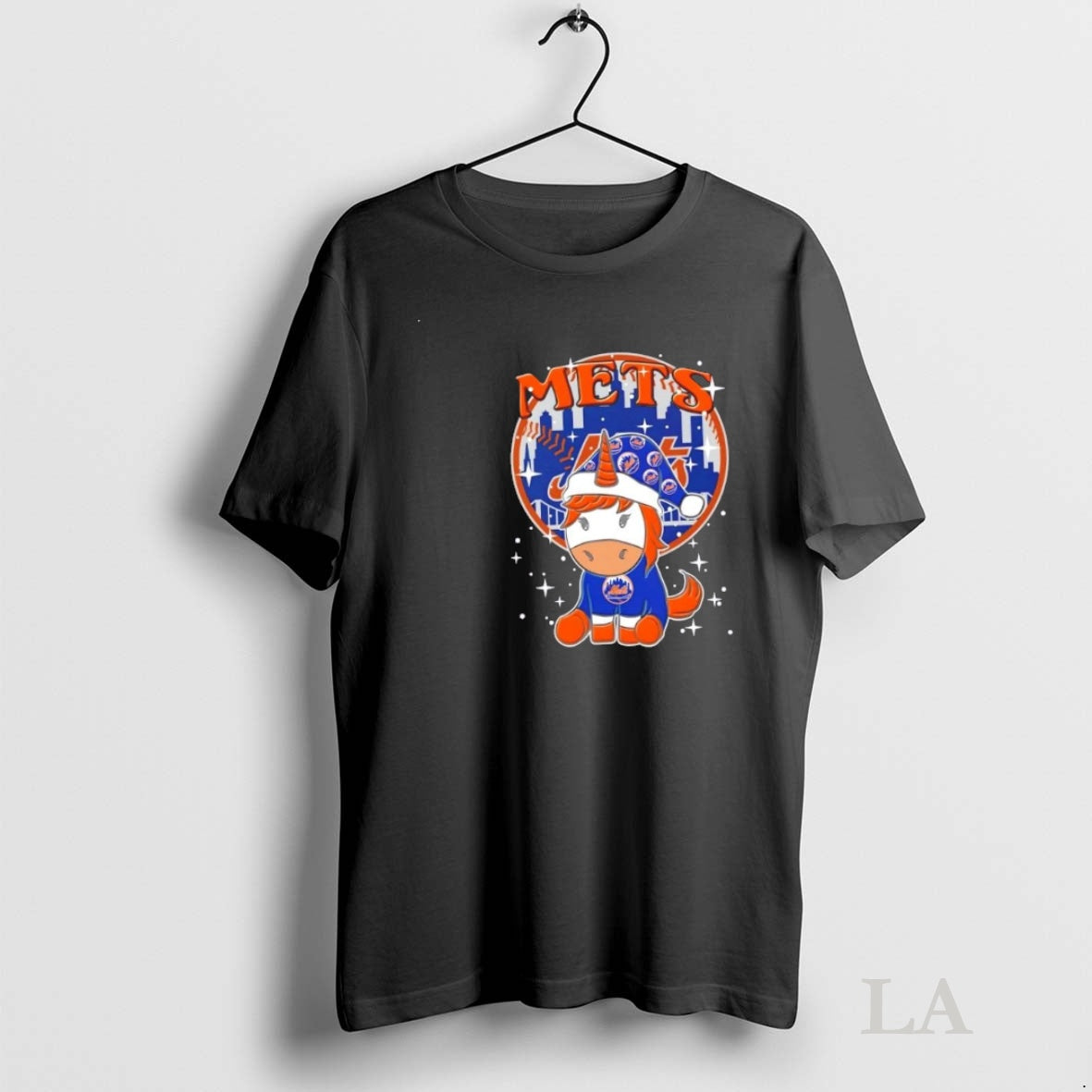 Original New York Mets Baseball X Unicorn Merry Christmas Shirt Hoodie Sweatshirt | PurePodTees.com