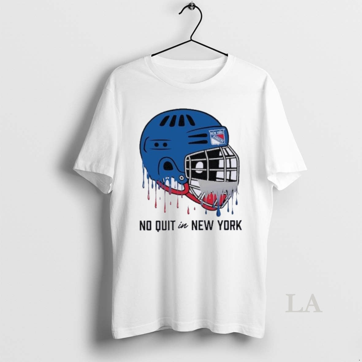 Original New York Rangers Chad Jake Drippy Helmet Shirt Hoodie Sweatshirt | PurePodTees.com