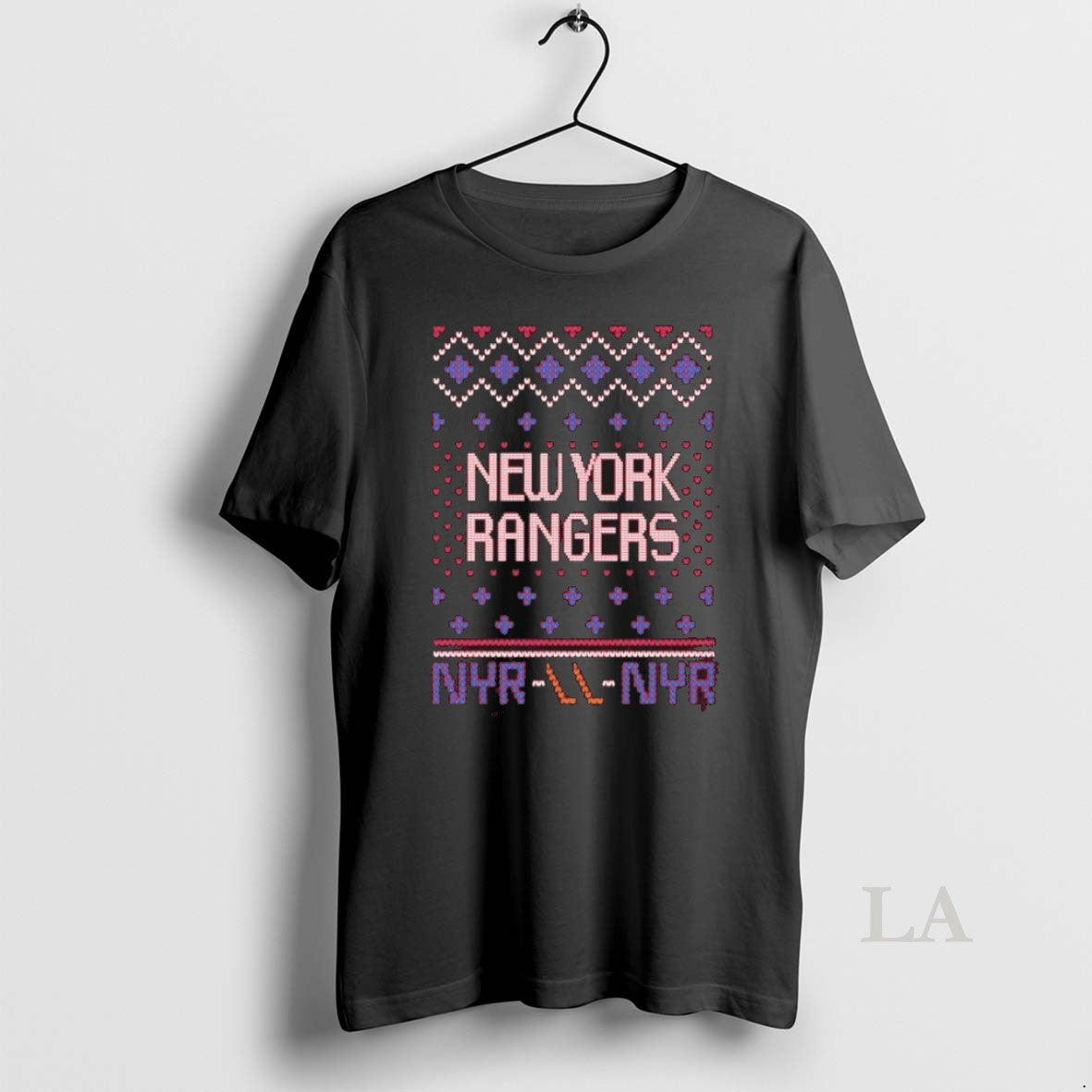 Original New York Rangers Ugly Christmas Shirt Hoodie Sweatshirt | PurePodTees.com