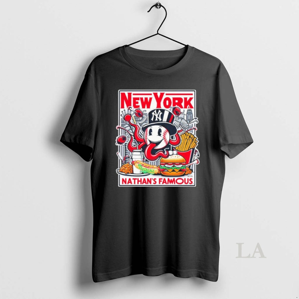 Original New York Yankees Nathans Famous Shirt Hoodie Sweatshirt | PurePodTees.com