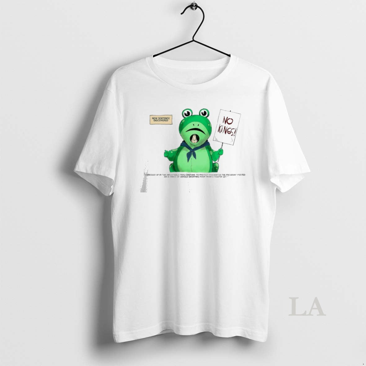 Original New Sentence Discovered No Kings Portland Frog Shirt Hoodie Sweatshirt | PurePodTees.com