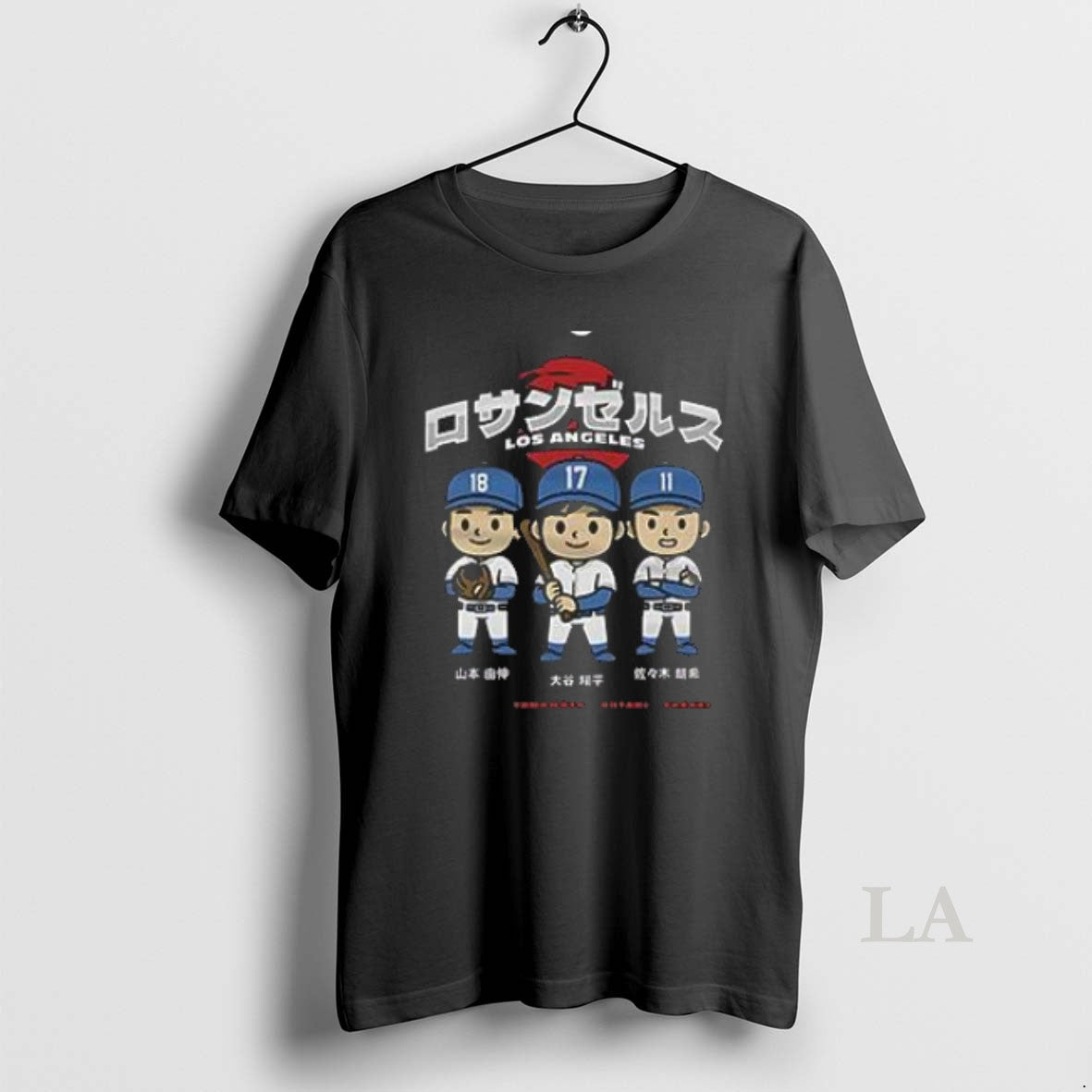 Original Nice Shohei Ohtani Los Angeles Dodgers Chibi Anime Shirtshohei Ohtani Los Angeles Dodgers Chibi Shirt Hoodie...