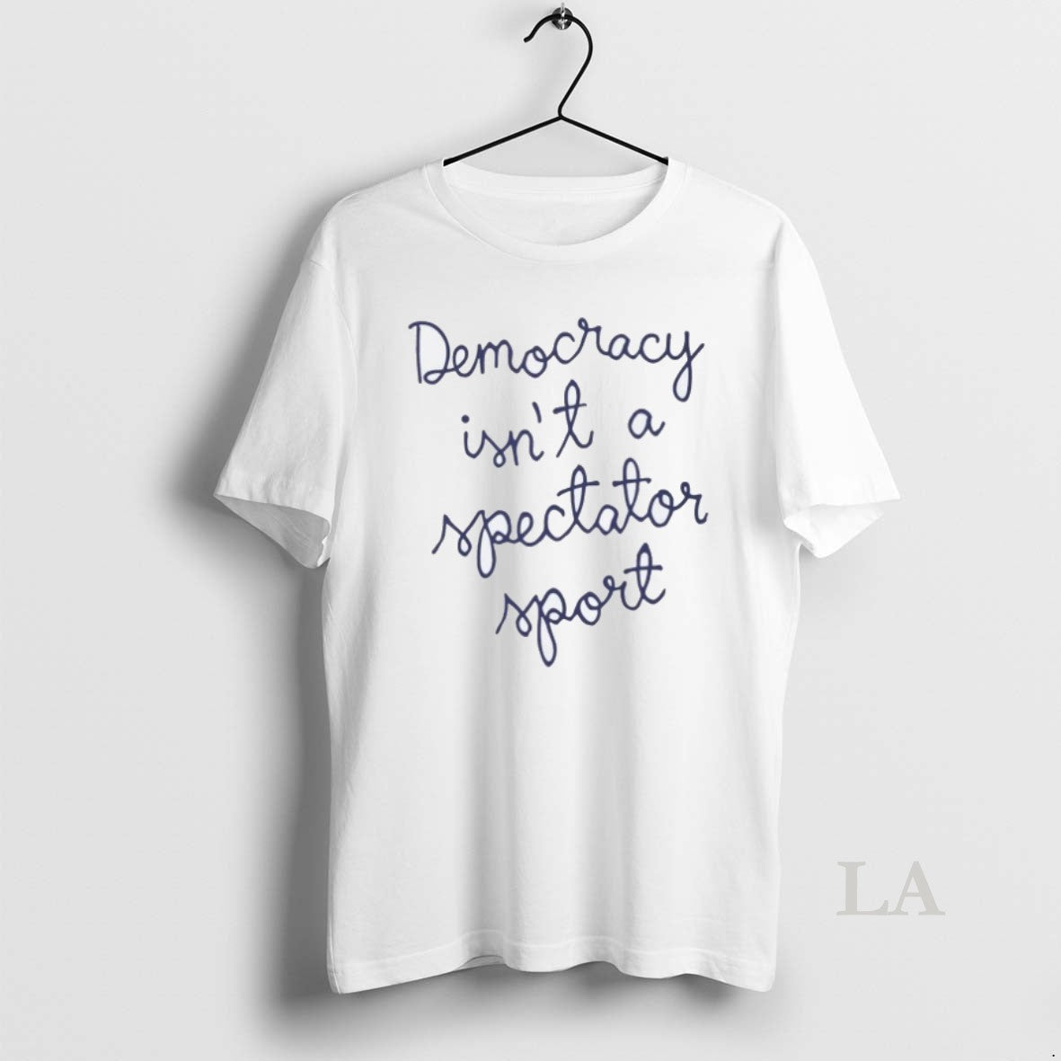 Original Nicole Wallace Democracy Is Not A Spectator Sport Shirt Hoodie Sweatshirt | PurePodTees.com