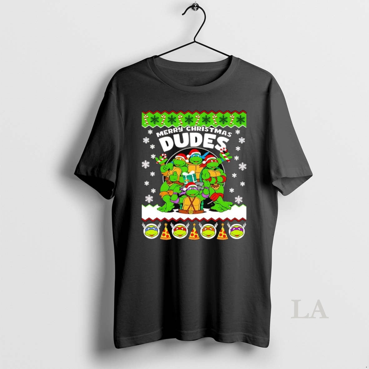 Original Ninja Turtles Merry Christmas Dudes Shirt Hoodie Sweatshirt | PurePodTees.com
