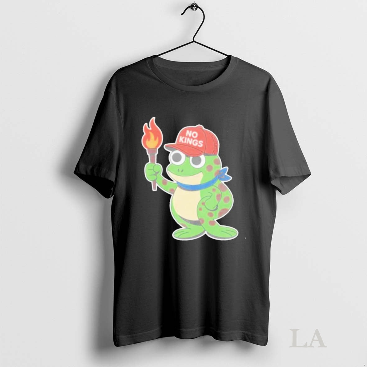 Original No Kings Frog Fire Shirt Hoodie Sweatshirt | PurePodTees.com