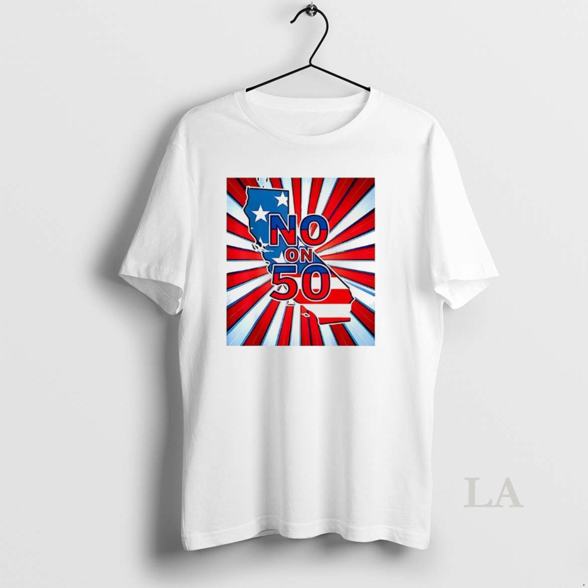 Original No On 50 California Election Proposition Shirt Hoodie Sweatshirt | PurePodTees.com