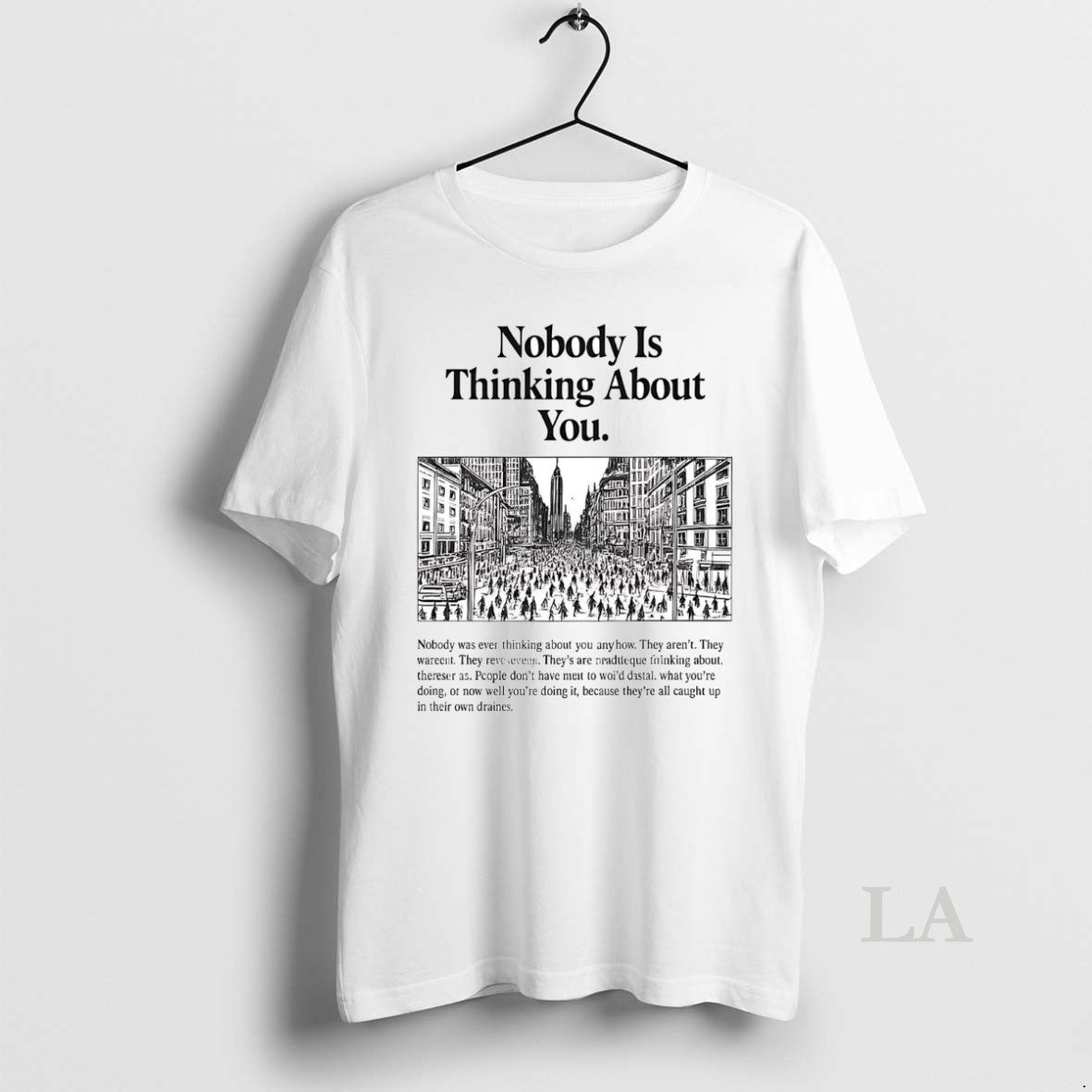 Original Nobody Is Thinking About You Shirt Hoodie Sweatshirt | PurePodTees.com