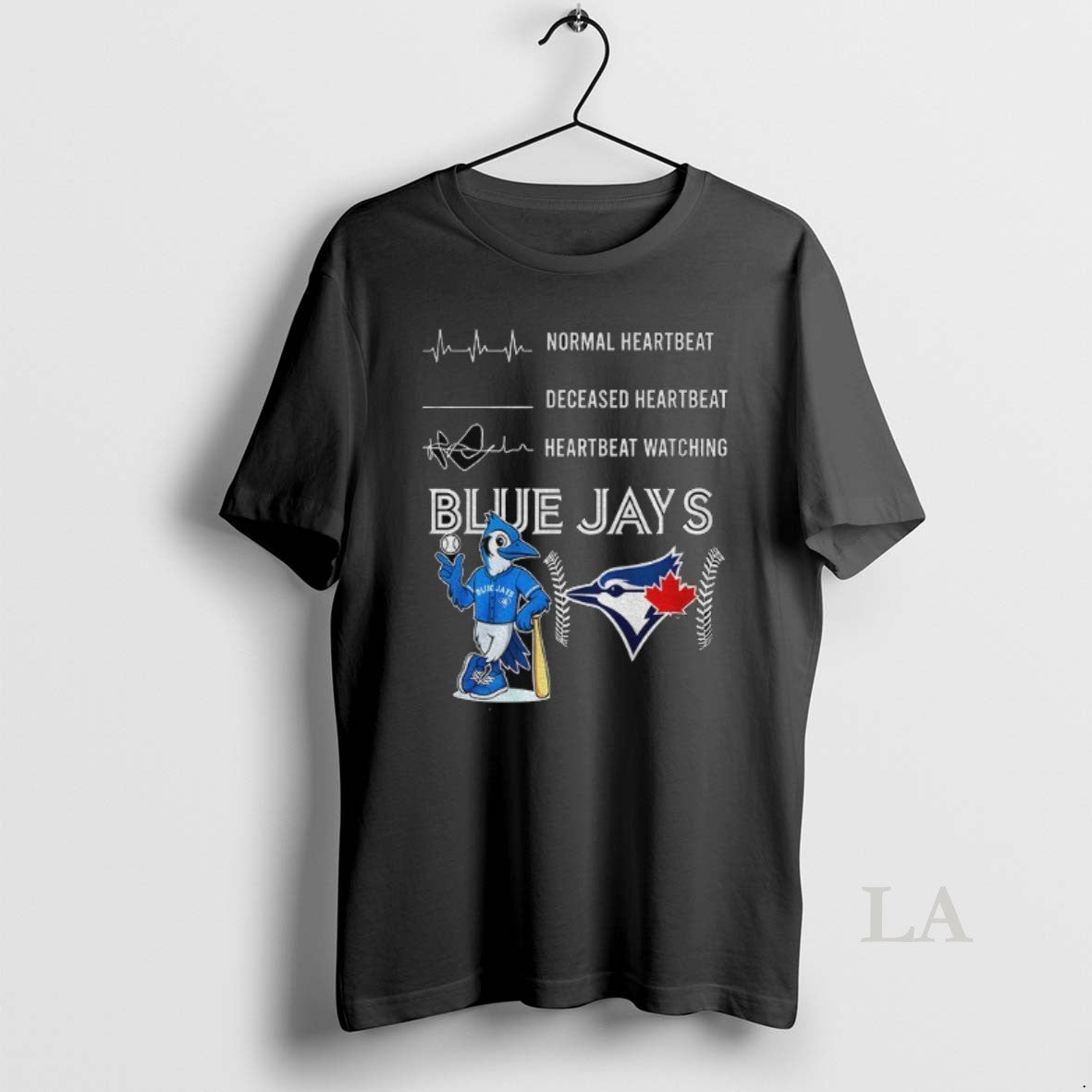 Original Normal Heartbeat Deceased Heartbeat Heartbeat Watching Blue Jays Sports Shirt Hoodie Sweatshirt | PurePodTees.com
