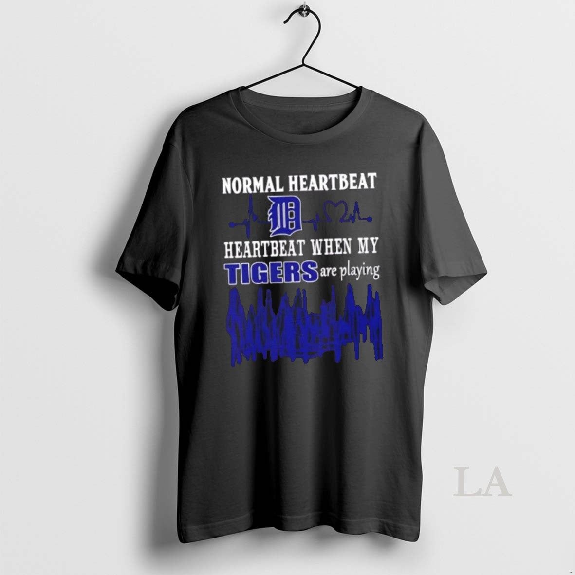 Original Normal Heartbeat Heartbeat When My Detroit Tigers Baseball Are Playing Shirt Hoodie Sweatshirt | PurePodTees.com