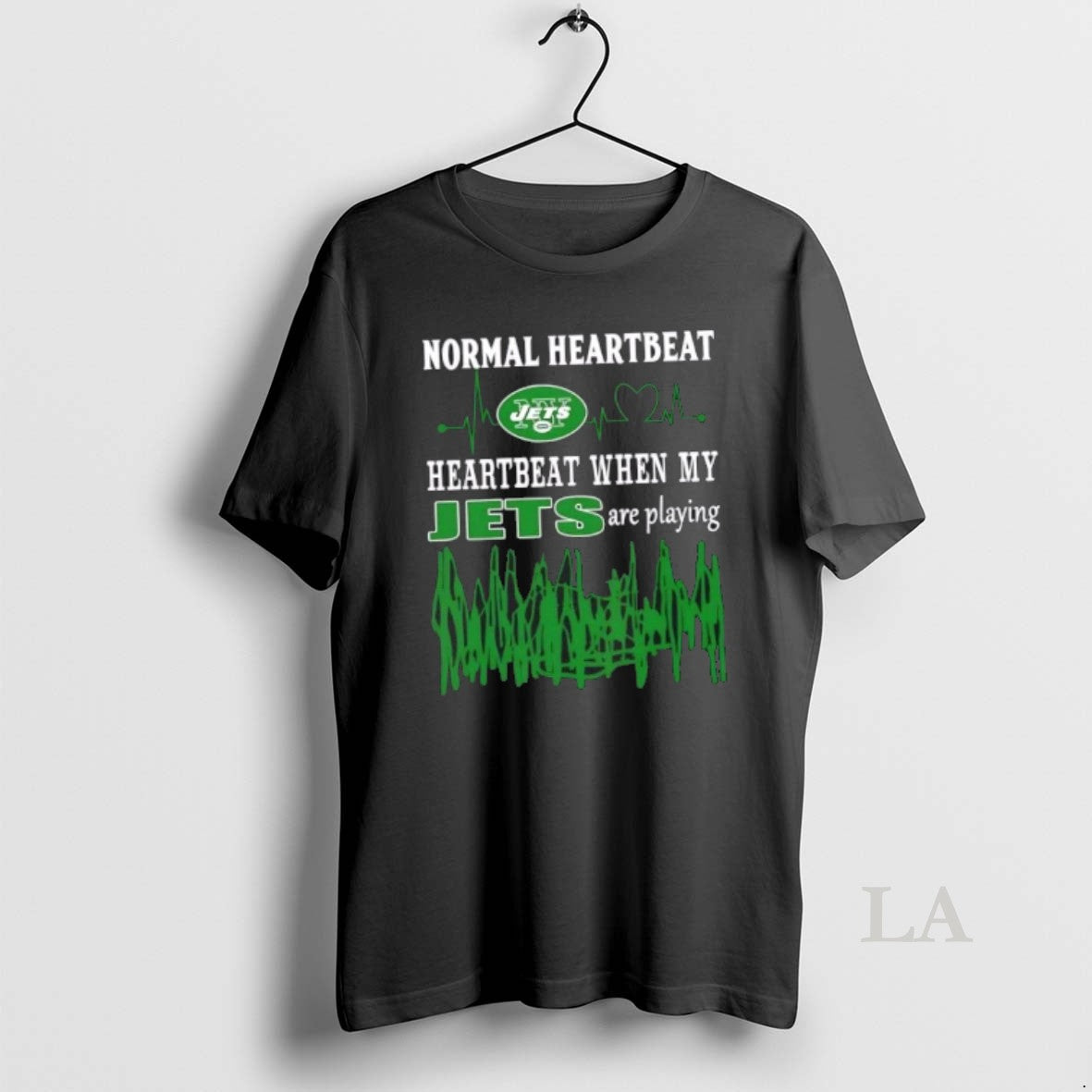 Original Normal Heartbeat Heartbeat When My New York Jets Are Playing Shirt Hoodie Sweatshirt | PurePodTees.com